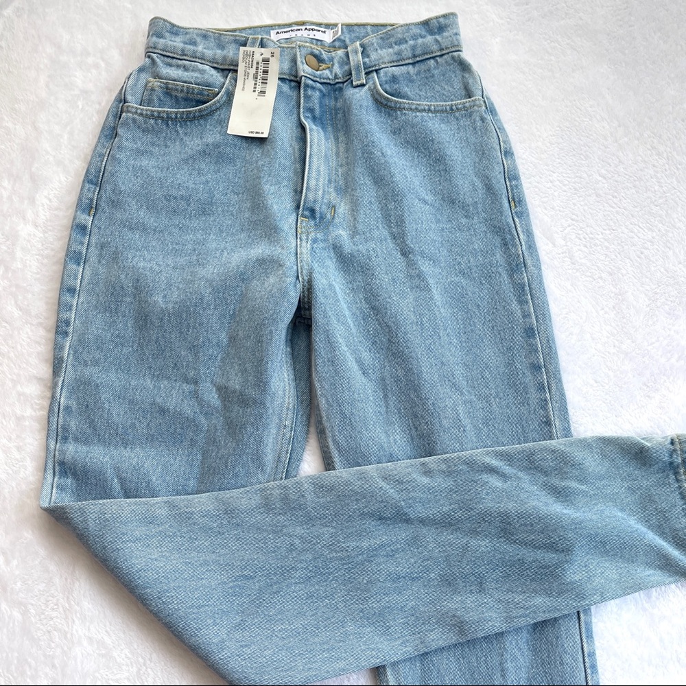 American Apparel high waist mom jean 26 waist